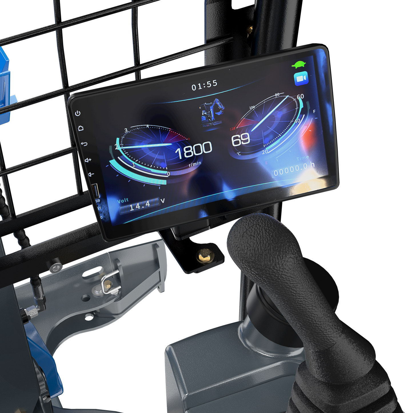 R18 PRO Nahaufnahme Bordmonitor