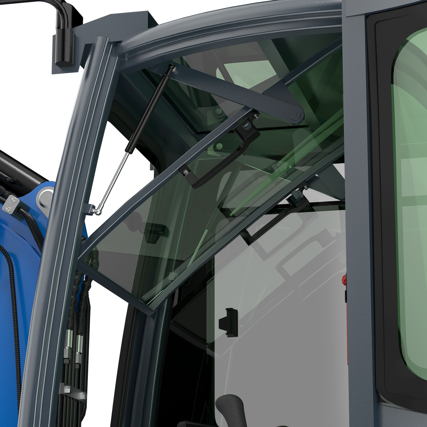 R22 PRO Nahaufnahme Frontscheibe