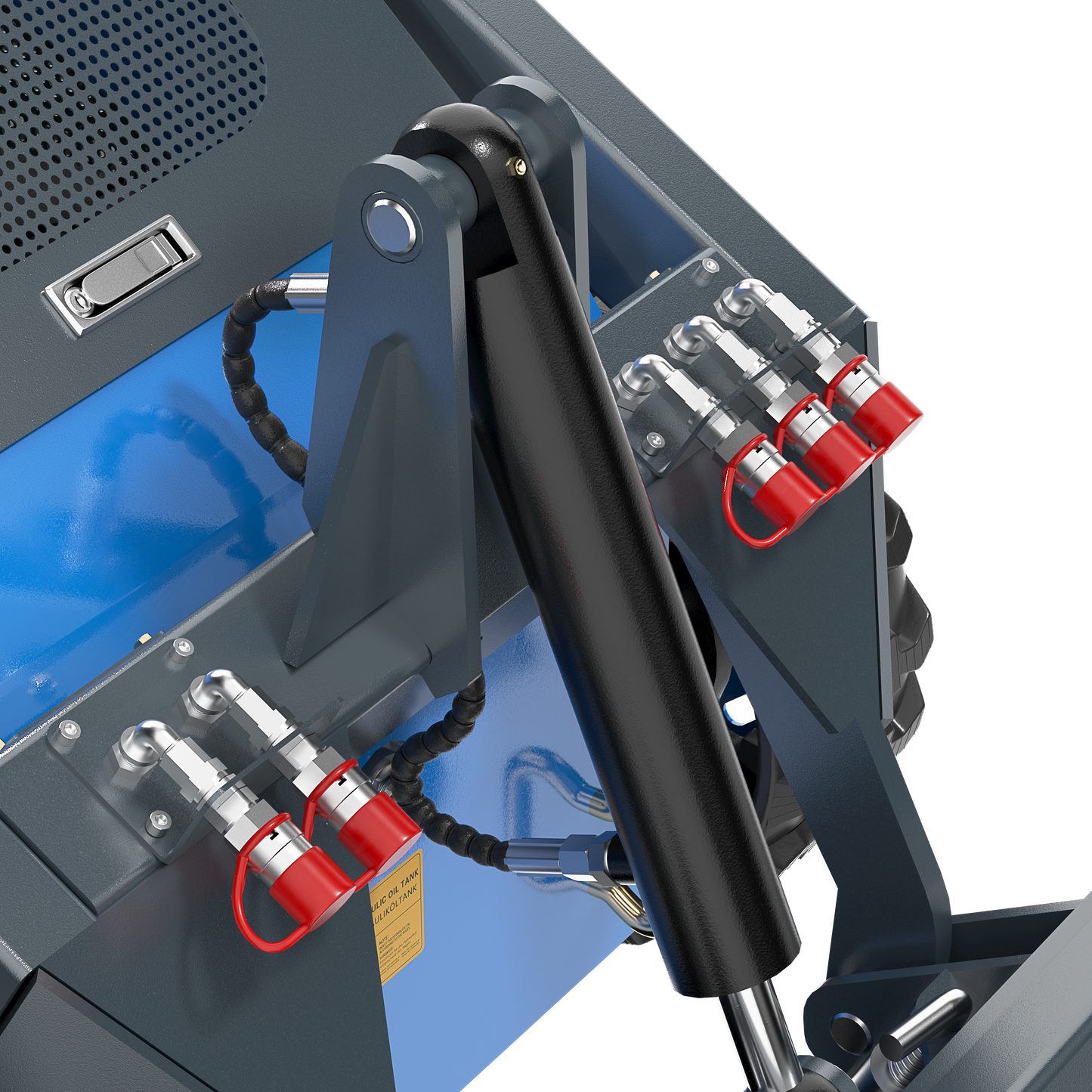 RS 04 - Nahaufnahme Hydraulik