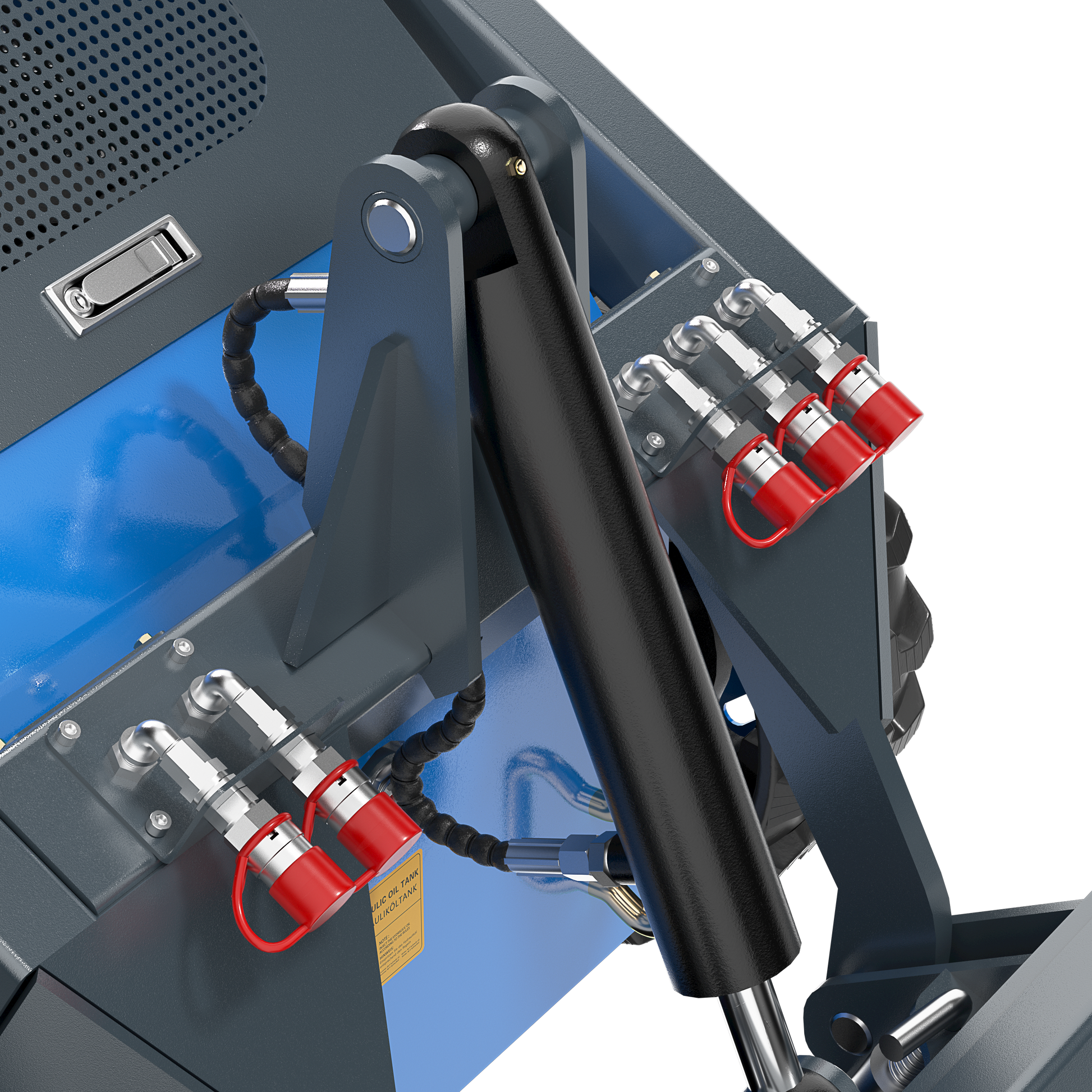 RS 04 - Nahaufnahme Hydraulik