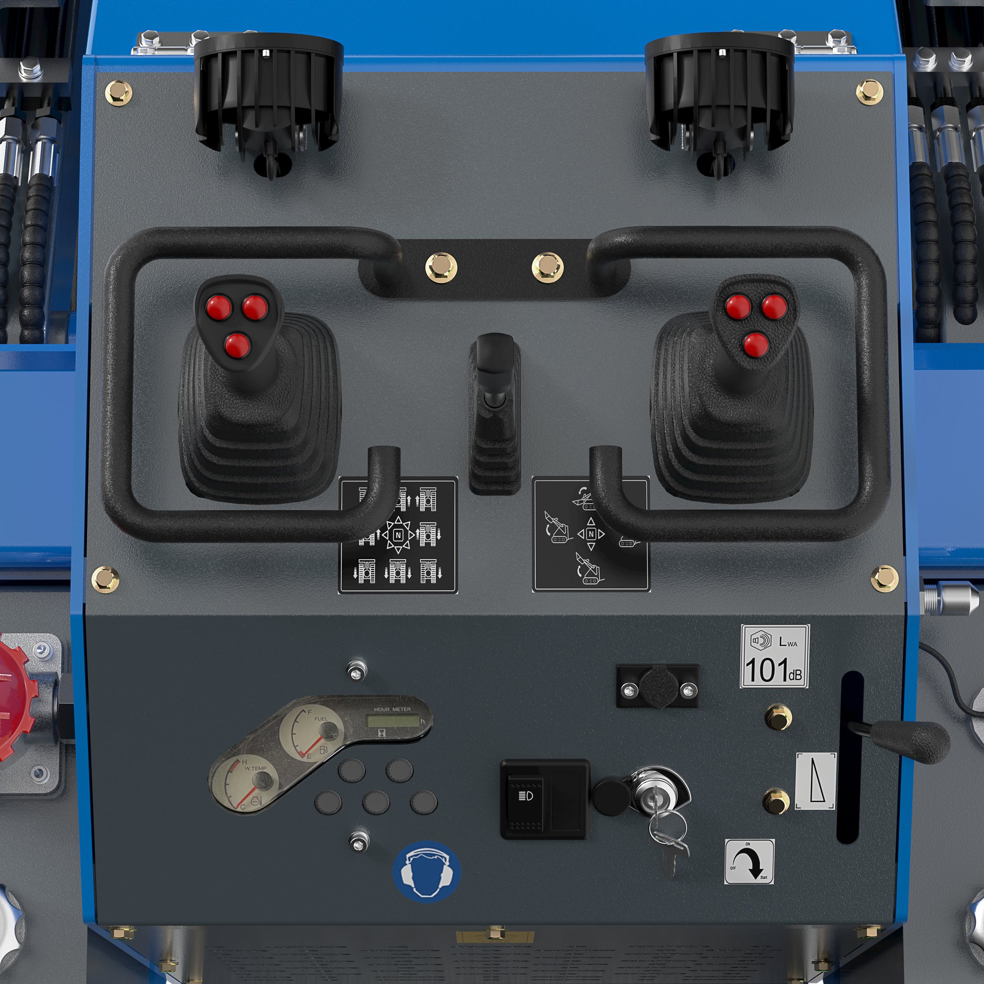 RS 06 Nahaufnahme Joysticks